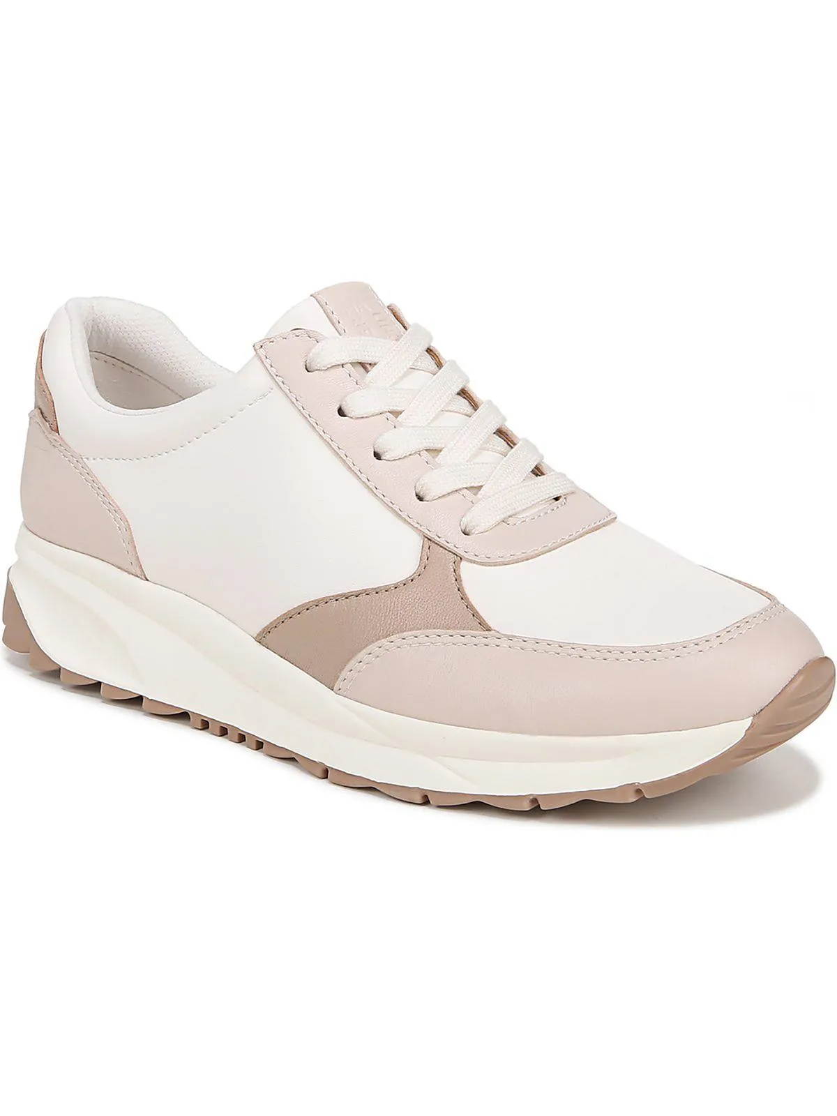 Shay Womens Leather Metallic Casual And Fashion Sneakers