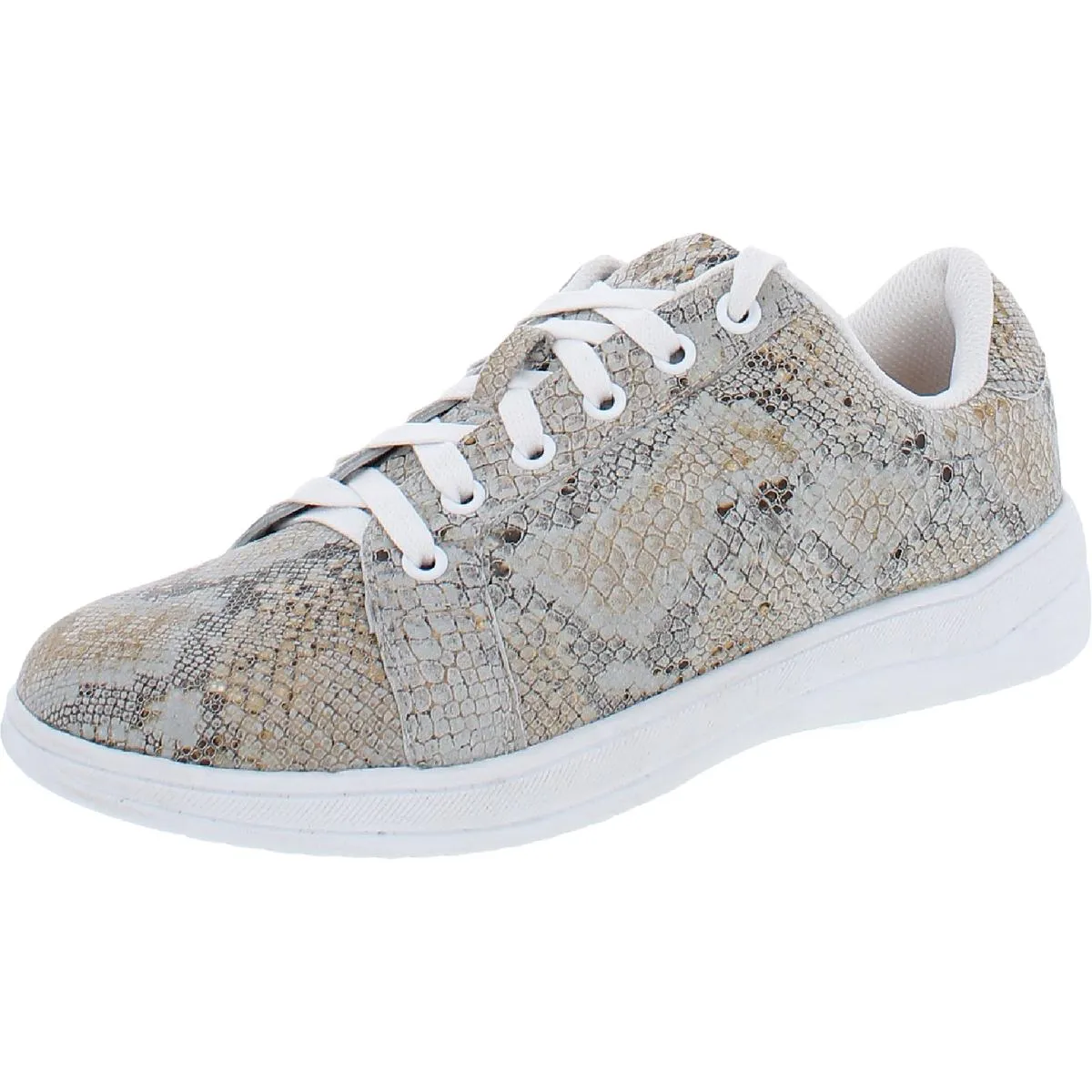Simone Womens Lace-Up Casual and Fashion Sneakers