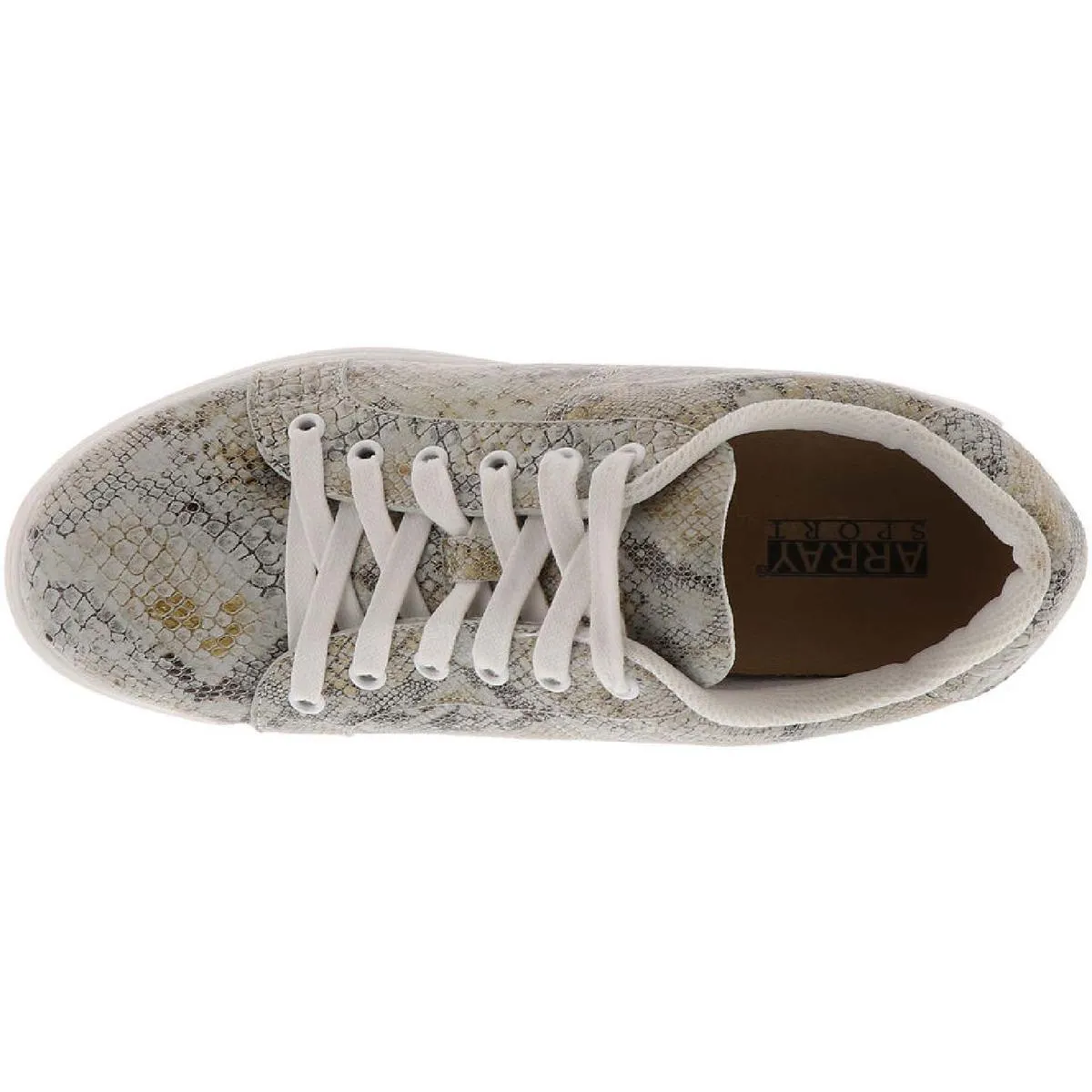 Simone Womens Lace-Up Casual and Fashion Sneakers
