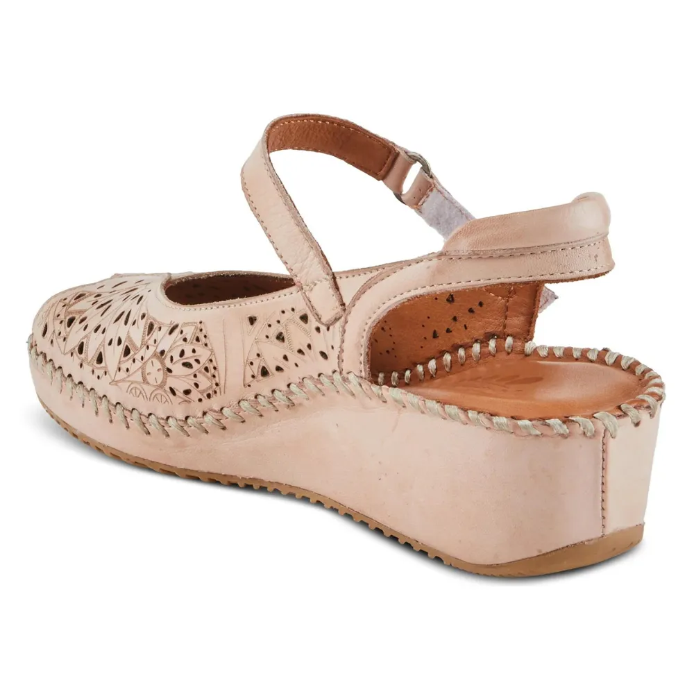 Spring Step Santonio Blush Leather Sandal (Women's)