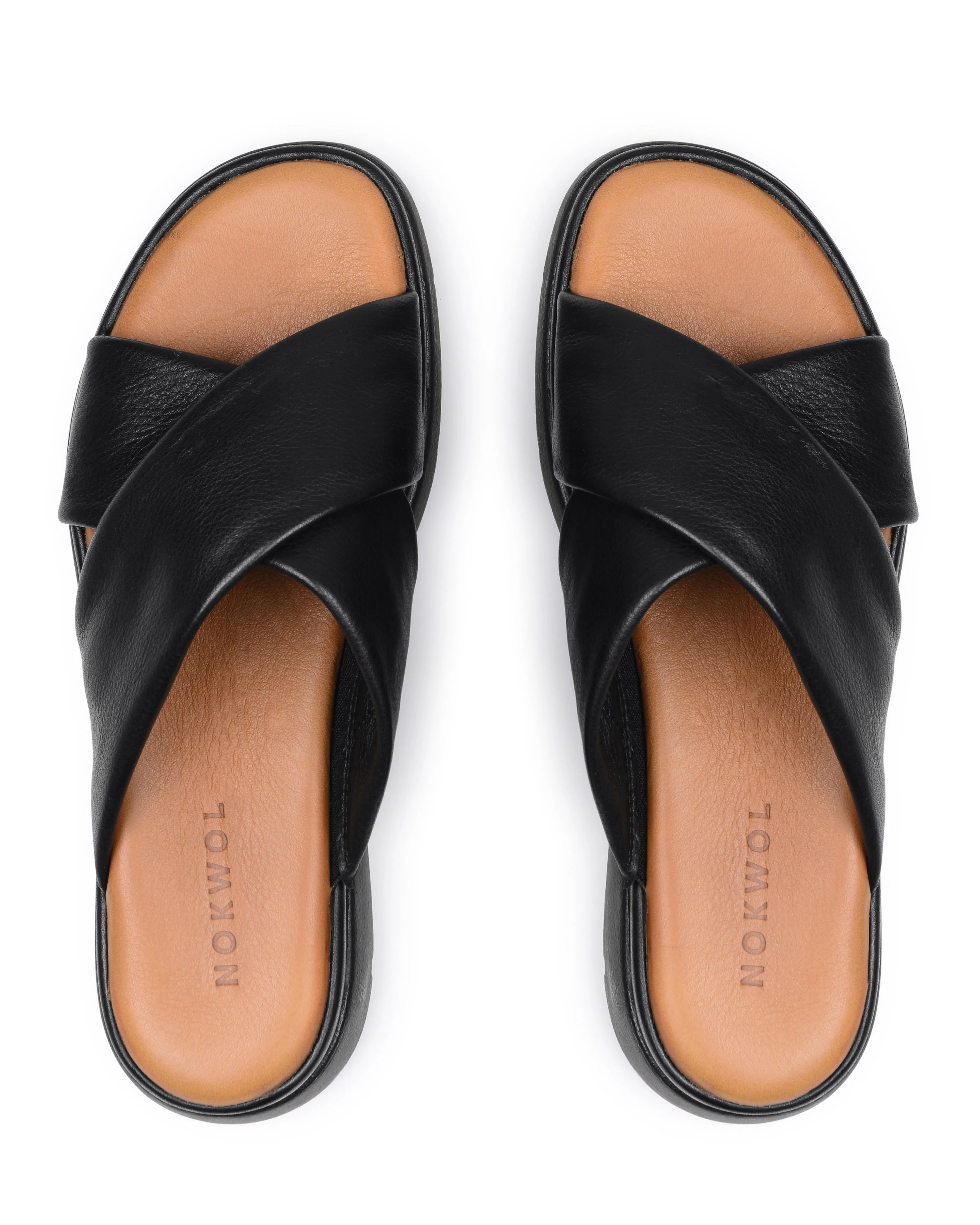 Stacy Black Leather
