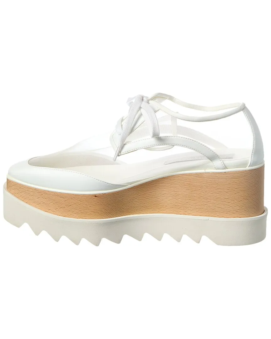 Stella McCartney Logo Mesh Platform Sneaker
