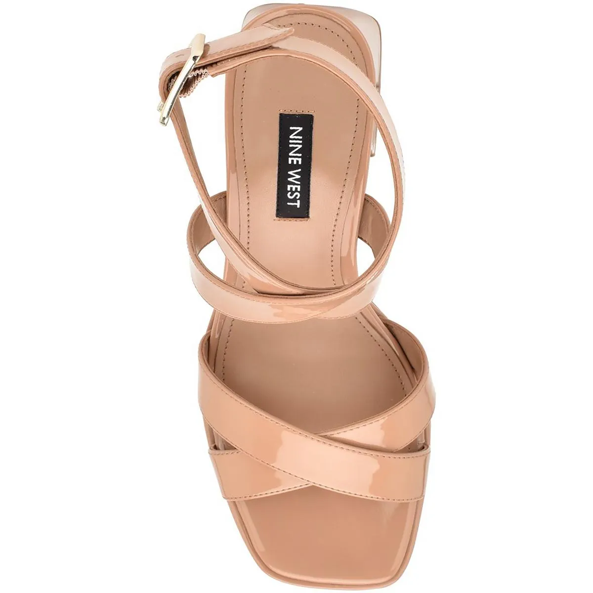 TACKLE3 Womens Square toe Casual Block Heel