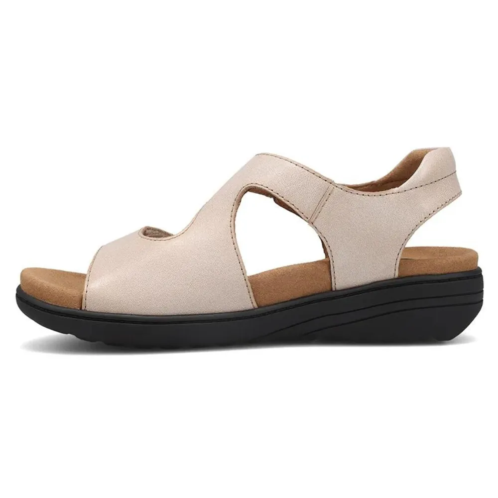 Taos Serene Oyster Leather Sandal (Women's)