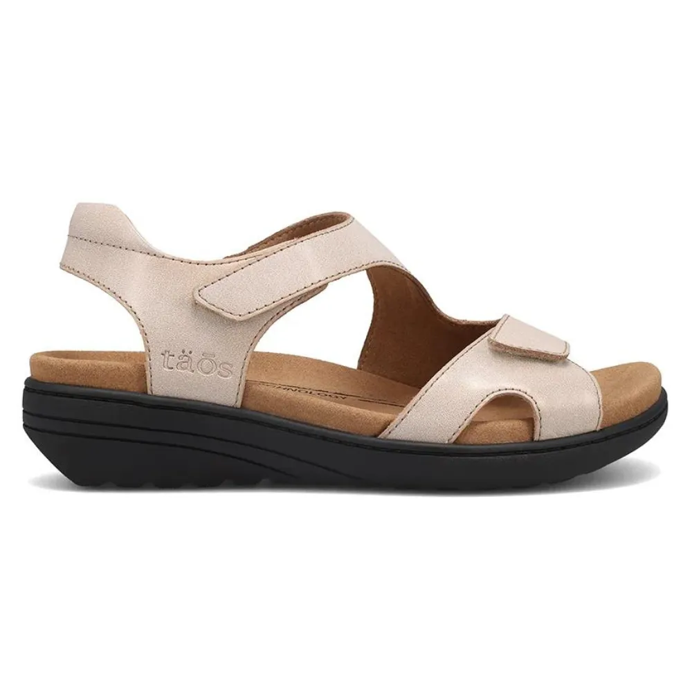 Taos Serene Oyster Leather Sandal (Women's)