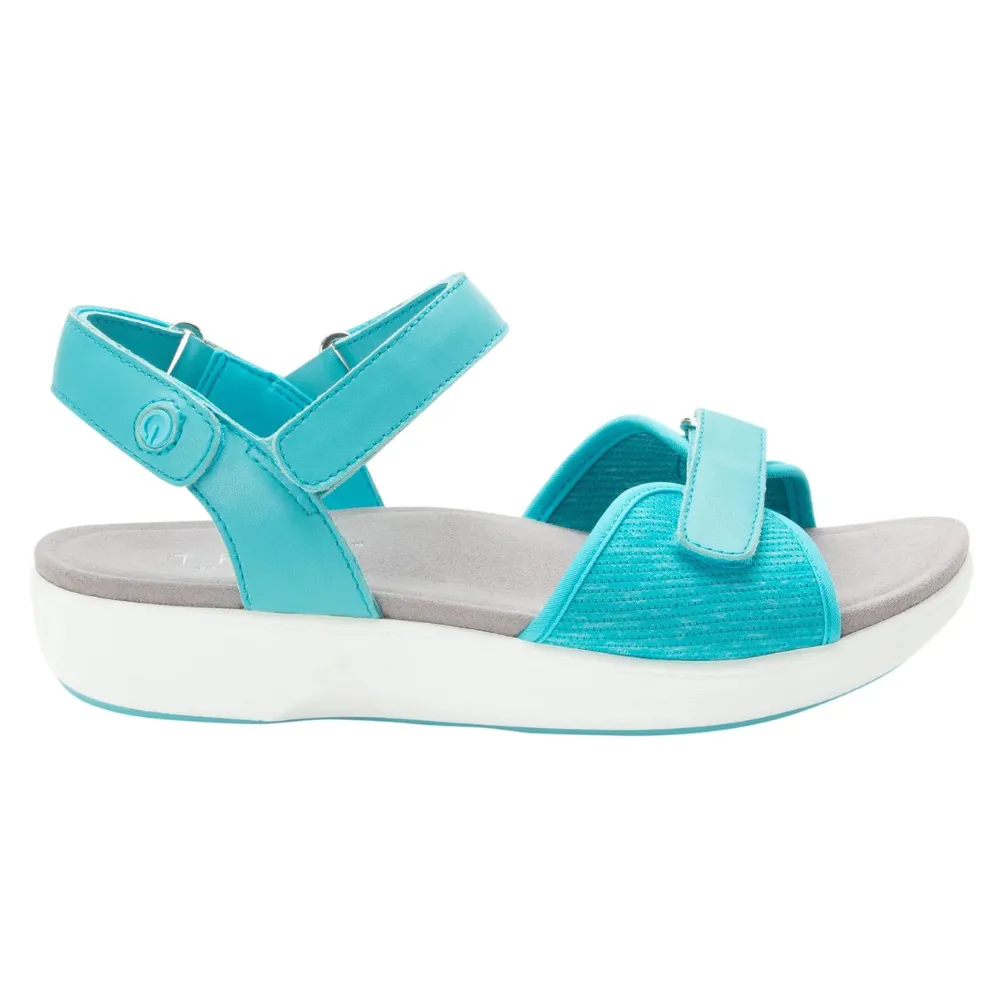 Traq By Alegria Qali Aqua Sandal (Women's)