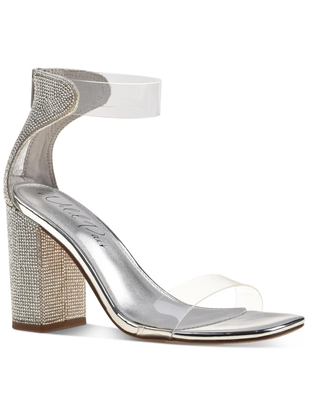 Trixee Womens Open Toe Ankle Strap Heels
