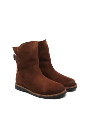 Upsalla Shearling Boots In Espresso