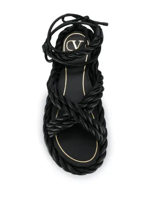 Valentino Sandal Woman Deep Gold