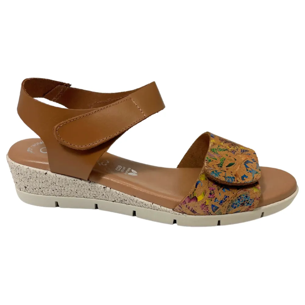 Valeria's Lyndame Tan Leather Sandal (Women's)