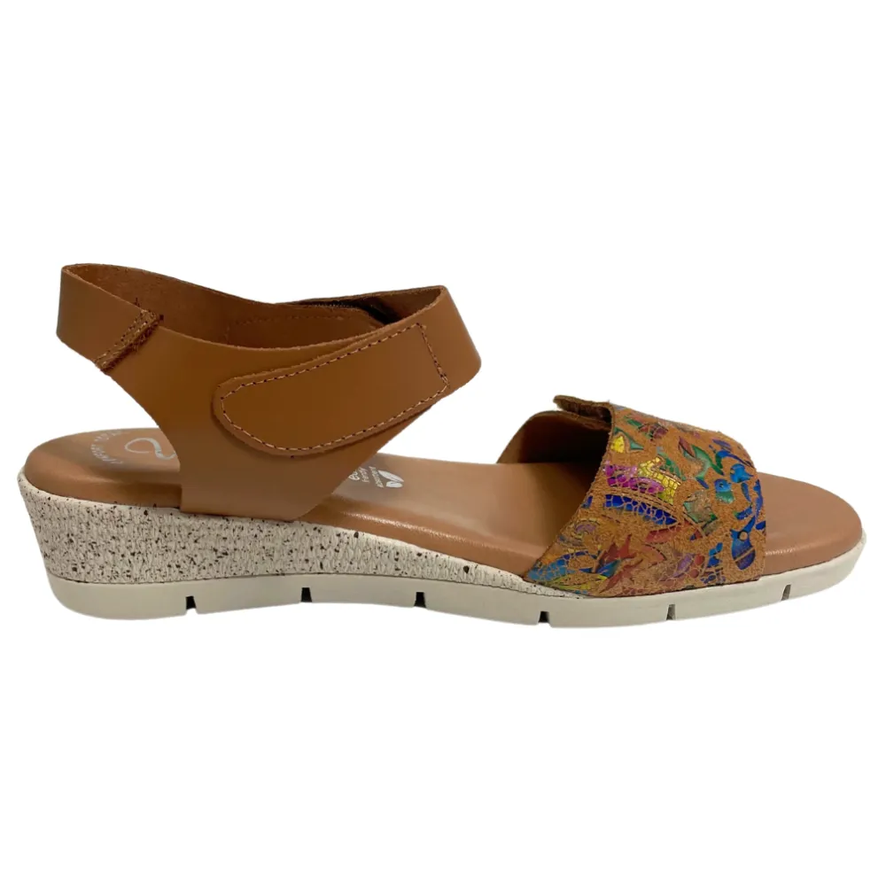 Valeria's Lyndame Tan Leather Sandal (Women's)