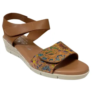 Valeria's Lyndame Tan Leather Sandal (Women's)