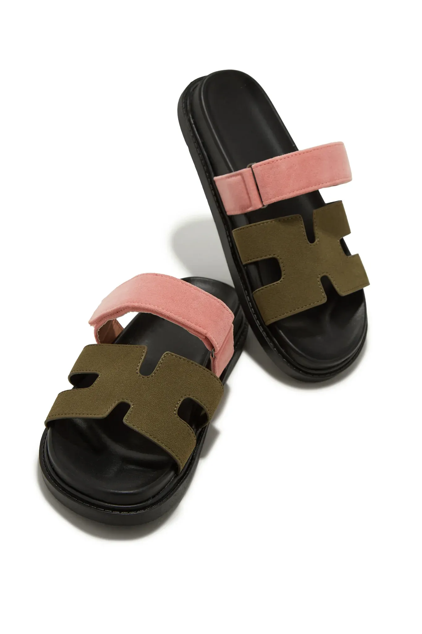 VALERIE - PINK & KHAKI