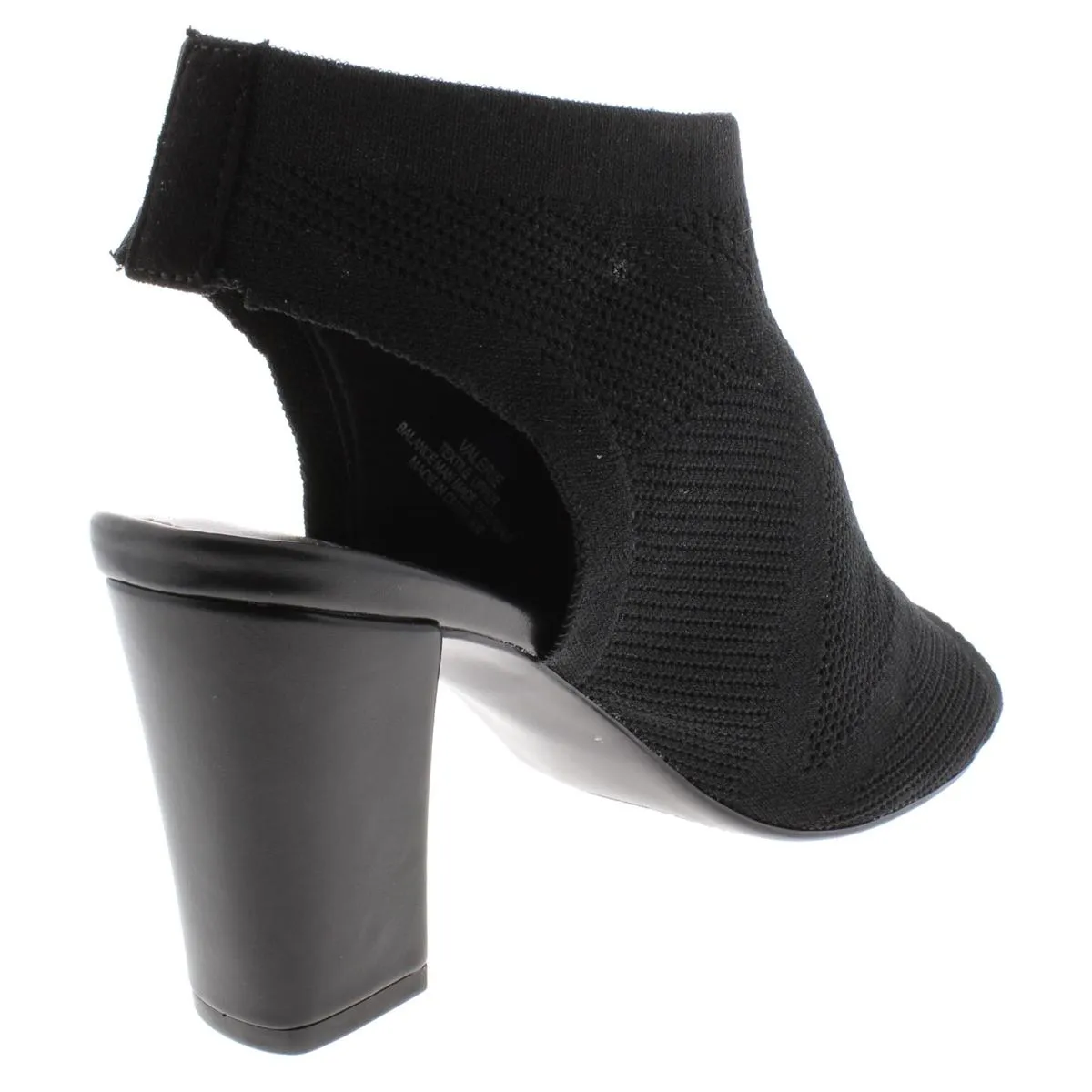 Valerie Womens Booties Peep Toe Heels