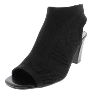 Valerie Womens Booties Peep Toe Heels