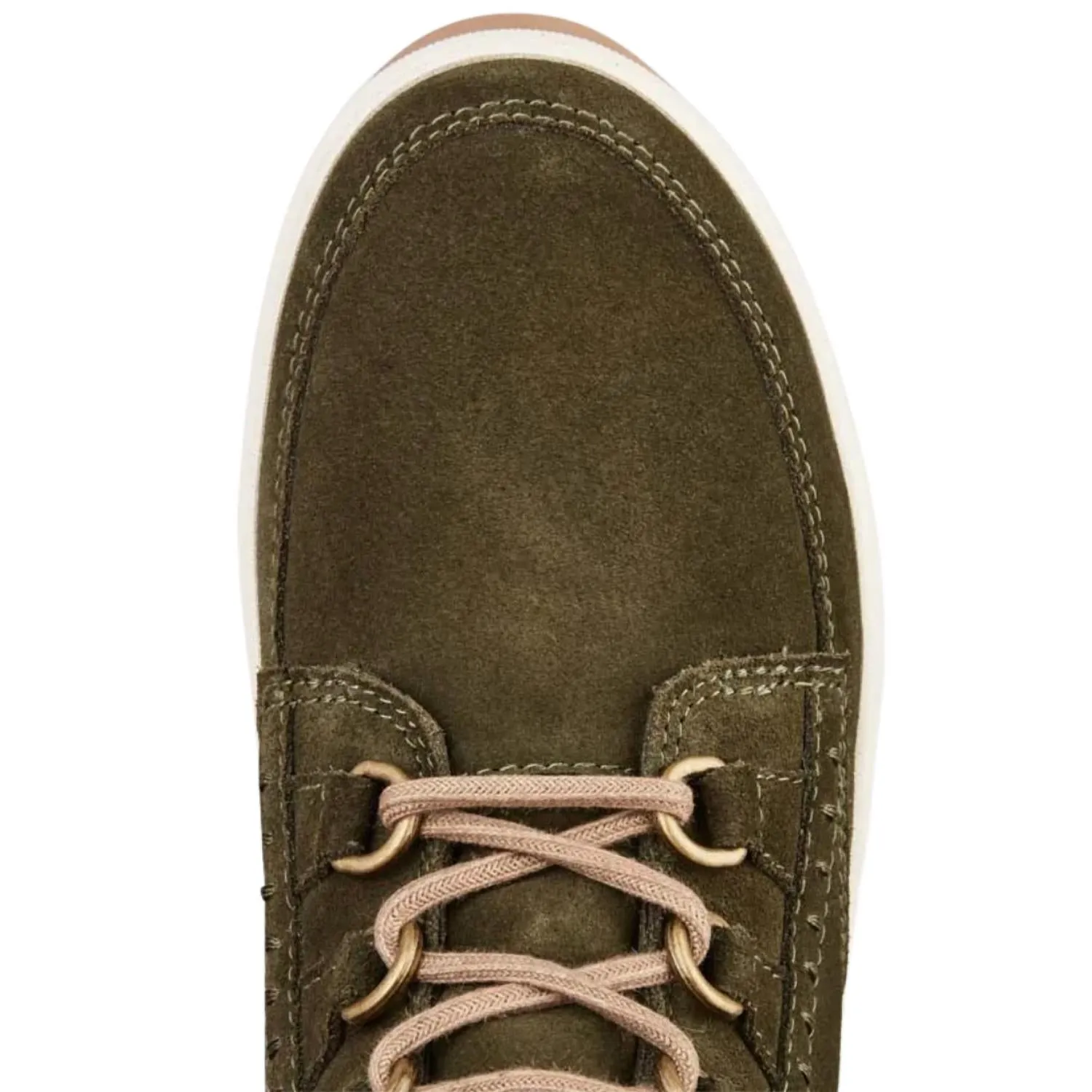 Vanetta Suede Winter Boot In Olive