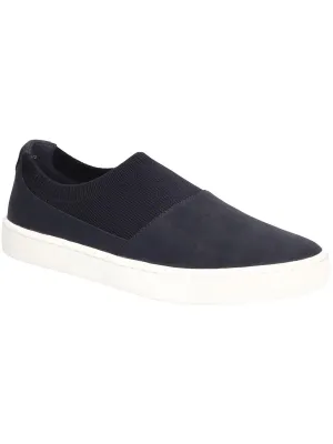 Veanna Womens Faux Leather Lifestyle Casual and Fashion Sneakers