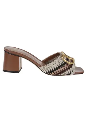 Vlogo Signature T. 60 Crochet Slide Sandal
