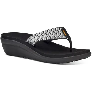 Voya Wedge Womens Padded Insole Man Made Flip-Flops
