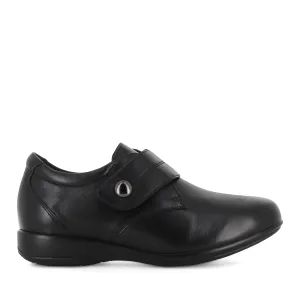 WHISPER - BLACK/STRETCH LEATHER