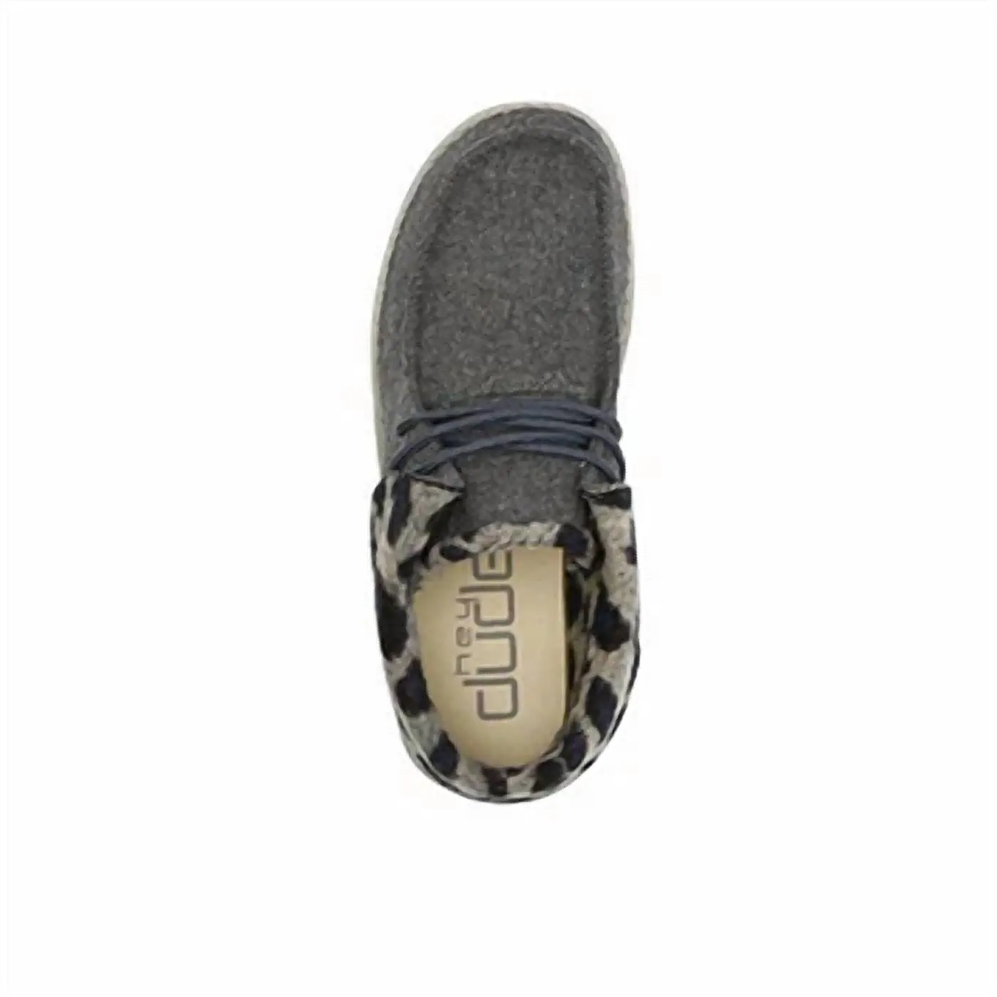 Women Britt Ankle Shoes In Grey Cheetah