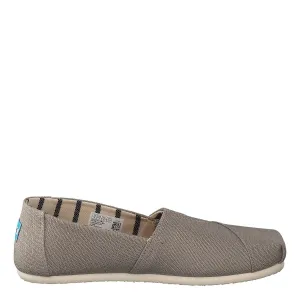 Women Classic Alpargatas Sneakers In Morning Dove Heritage
