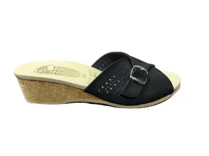 Women's 251 Sandals In Black Nubuck
