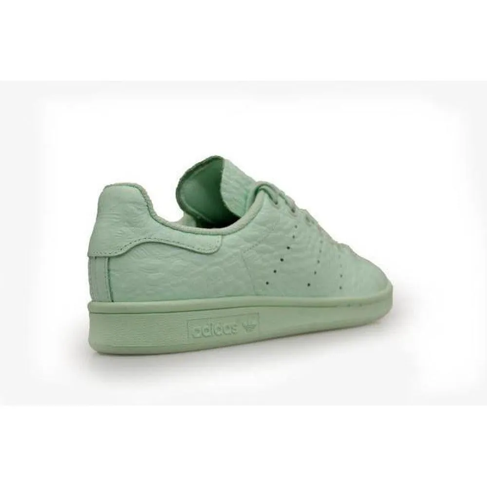 Womens Adidas Stan Smith W AQ6806 Pale Green Trainers