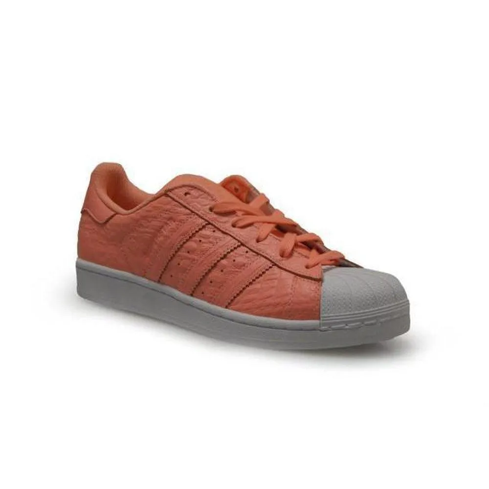 Womens Adidas Superstar W Glow Orange