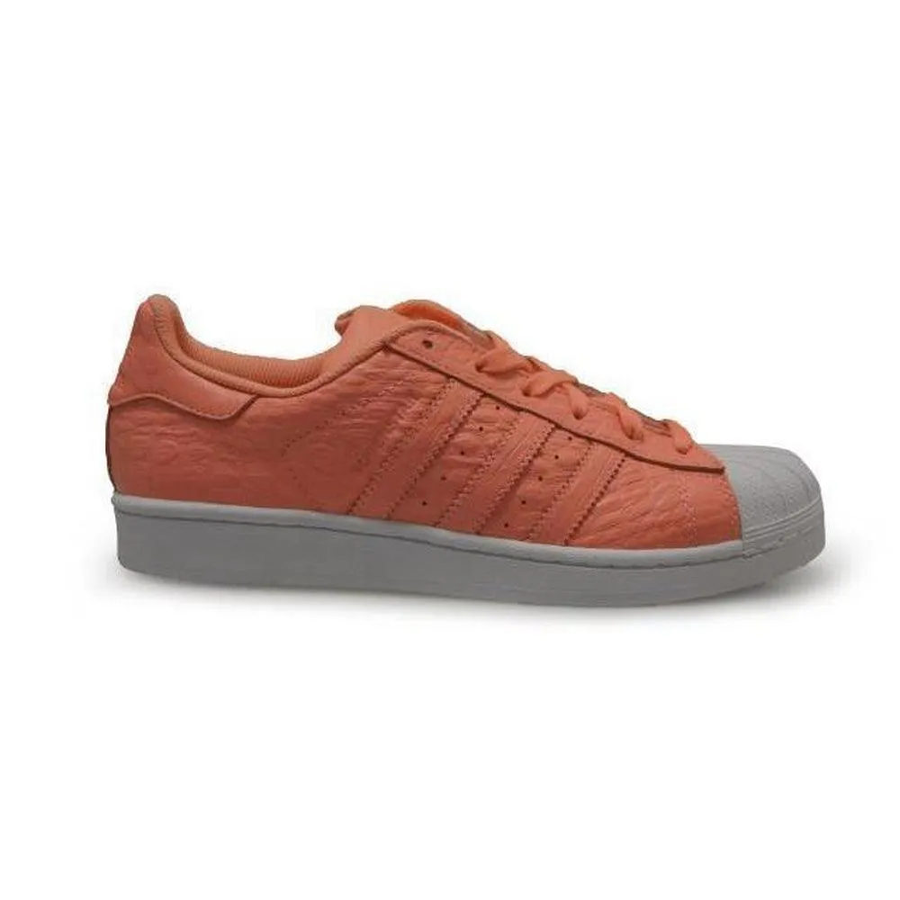 Womens Adidas Superstar W Glow Orange