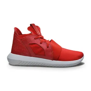 Womens Adidas Tubular Defiant W - AQ6824 - Red White Trainers