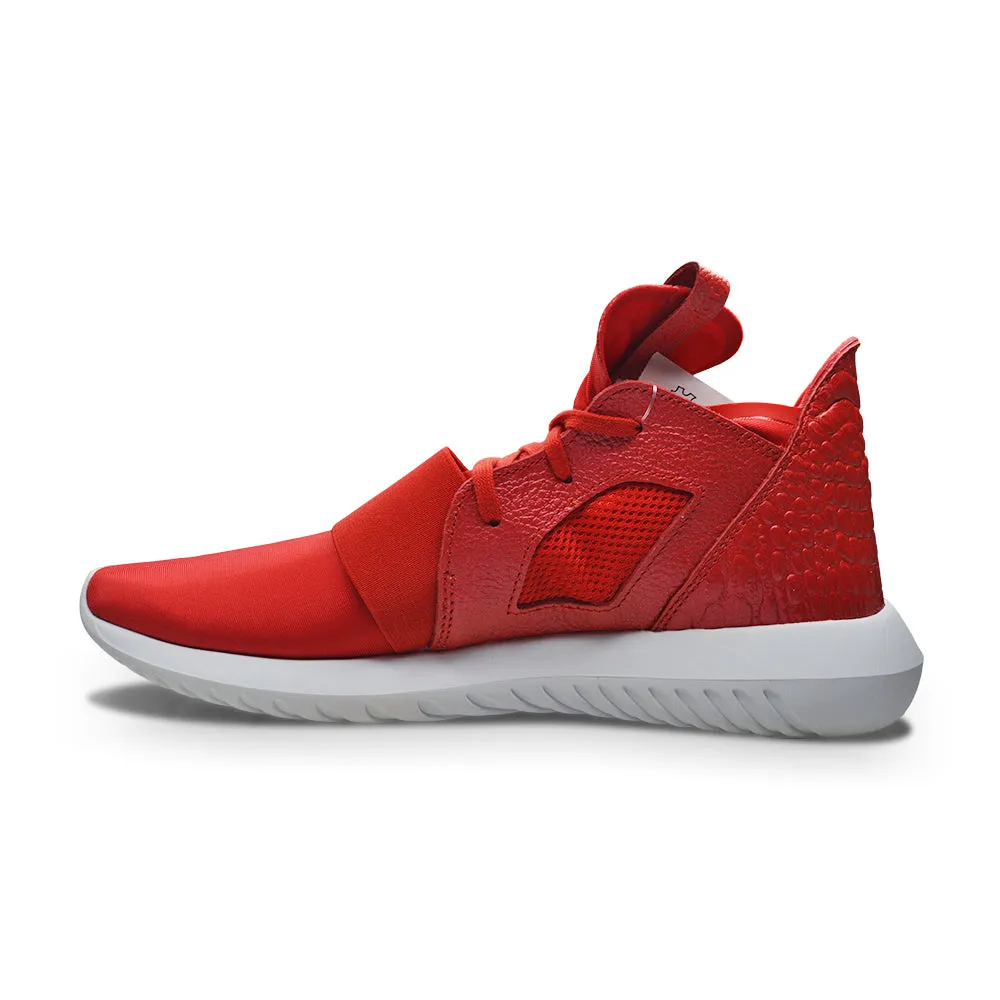 Womens Adidas Tubular Defiant W - AQ6824 - Red White Trainers