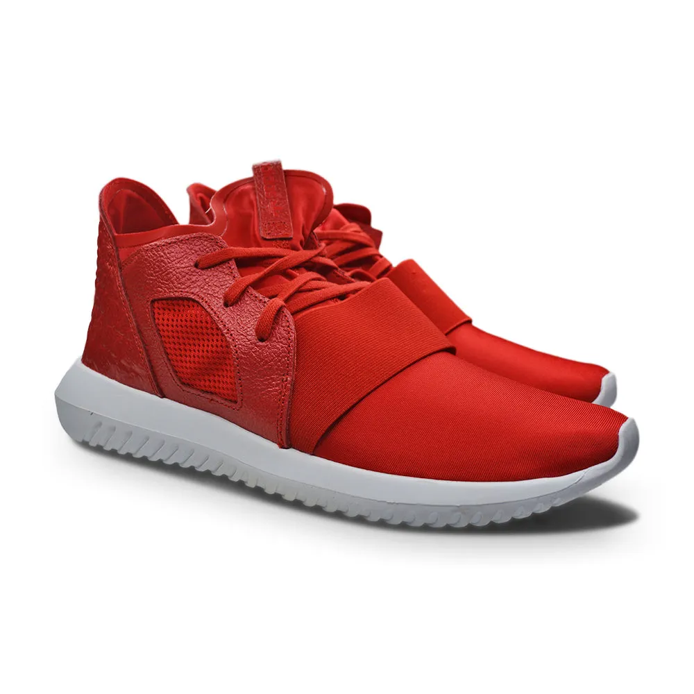 Womens Adidas Tubular Defiant W - AQ6824 - Red White Trainers