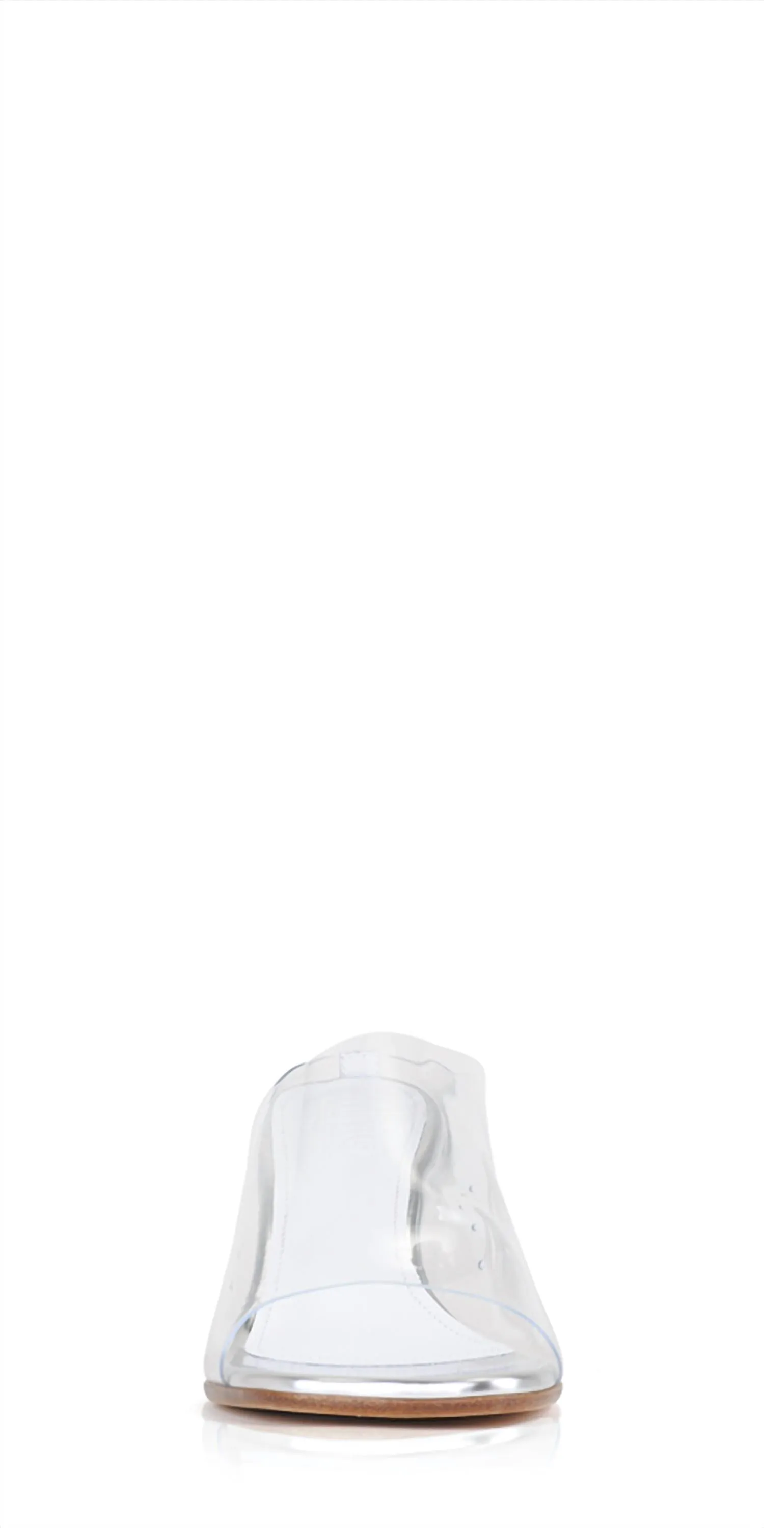Women's Anatomic Pvc Sandals In Clear/silver