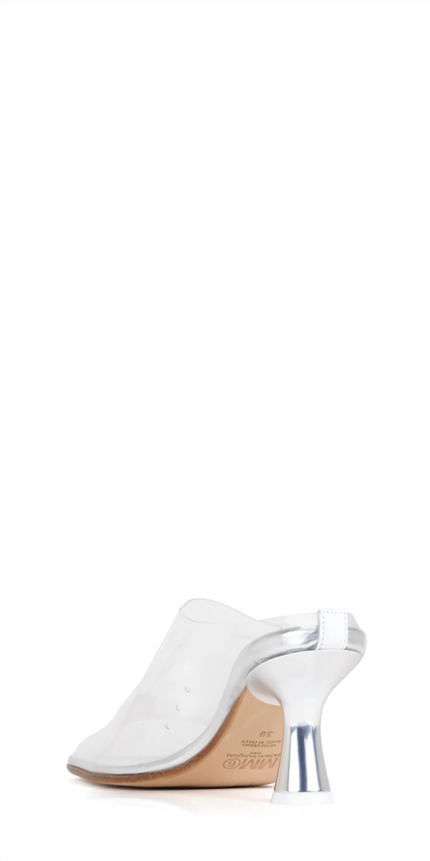 Women's Anatomic Pvc Sandals In Clear/silver