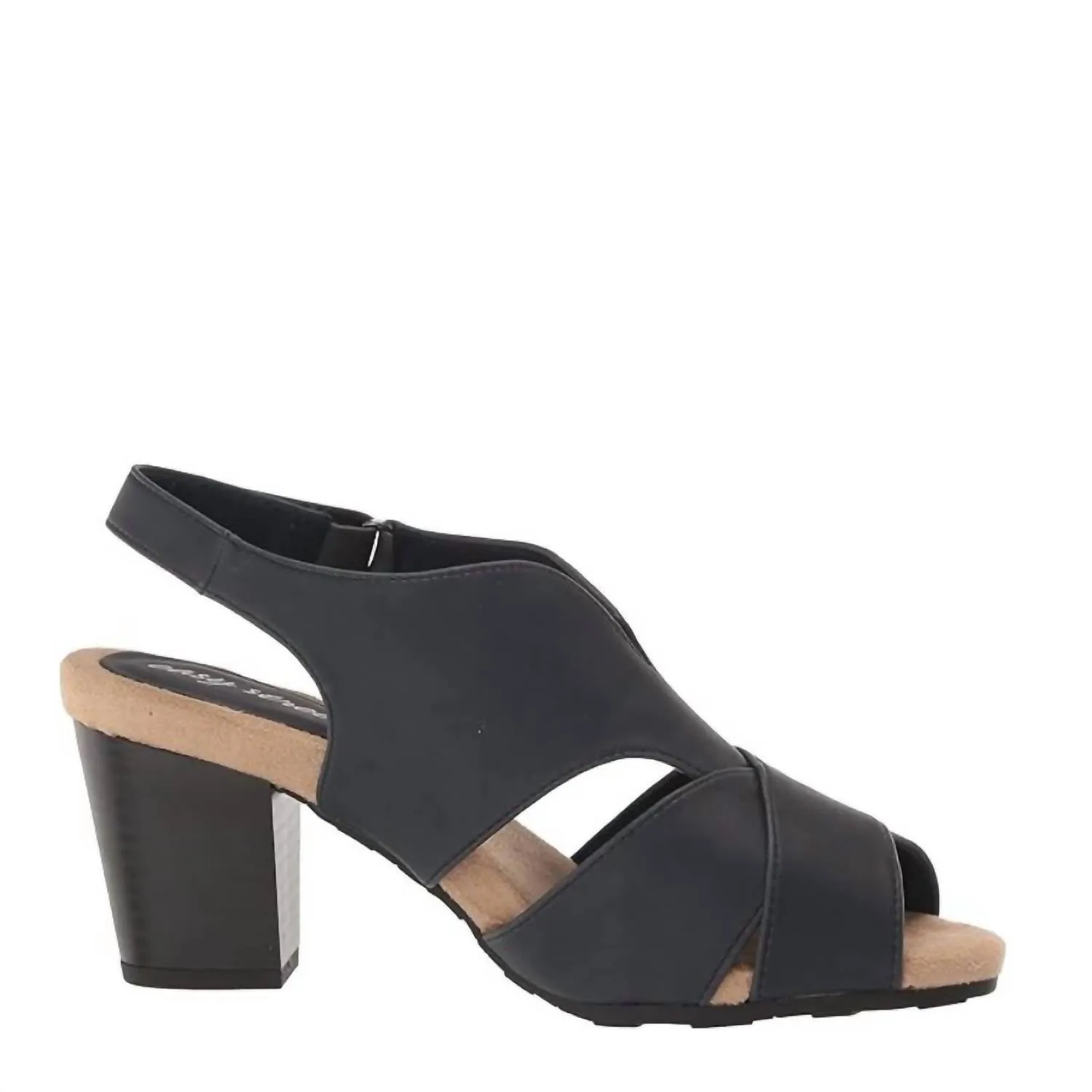 Women's Annette Block Heel Sandals In Navy