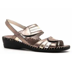 Women's Anya Wedge Sandals In Metallic Combo
