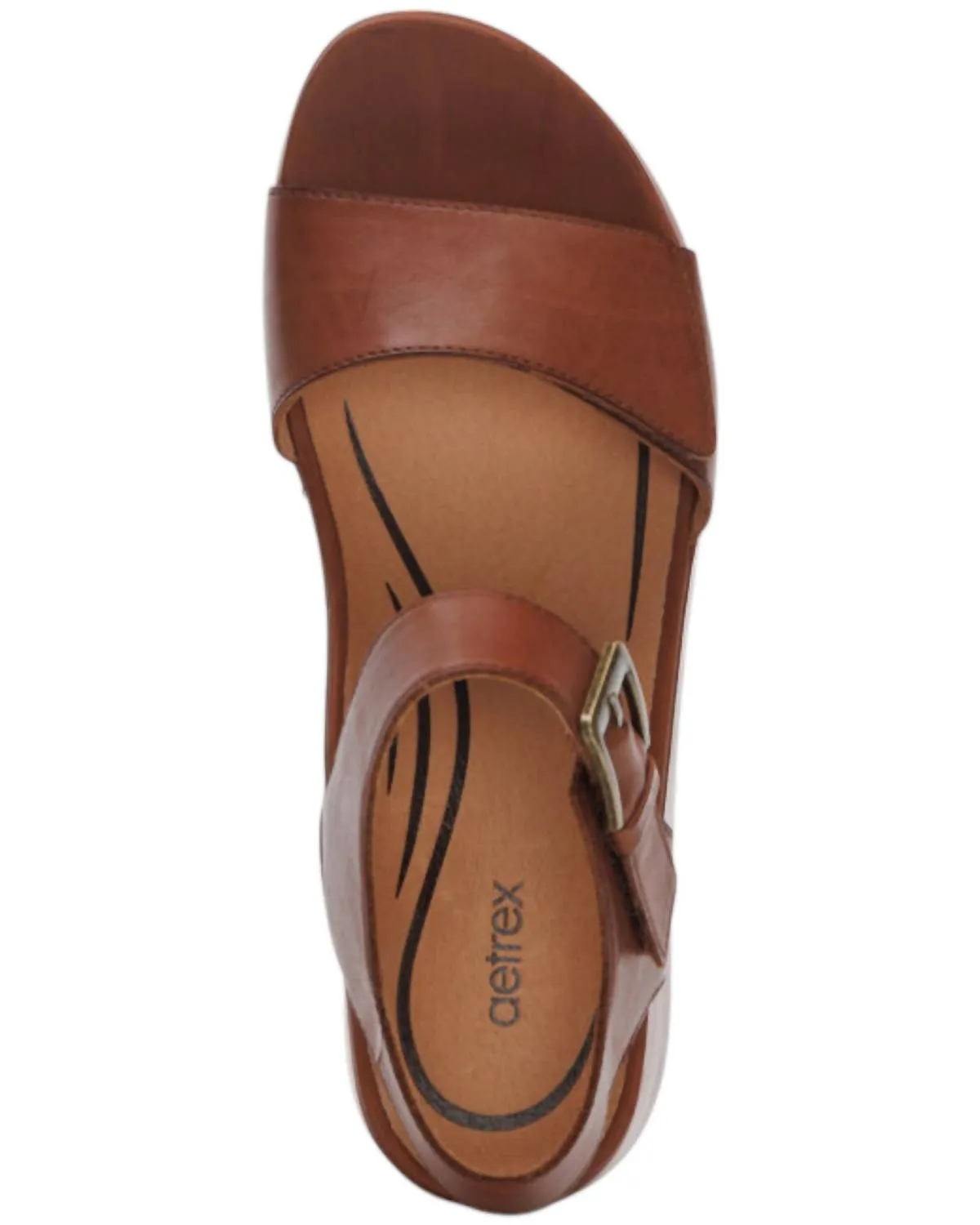 Women's Ariel Sandals In Dark Brown