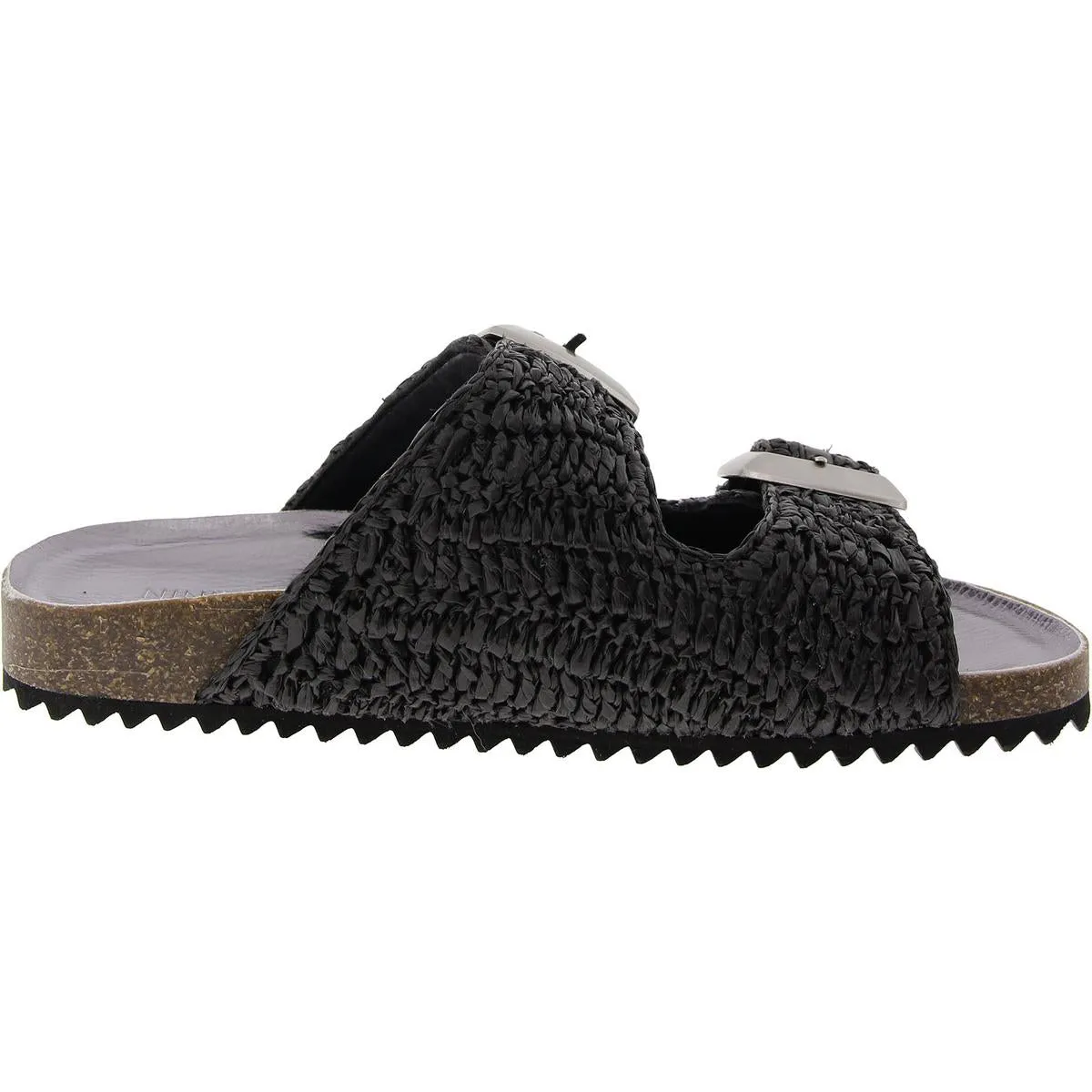 Womens Buckle Woven Sport Sandals
