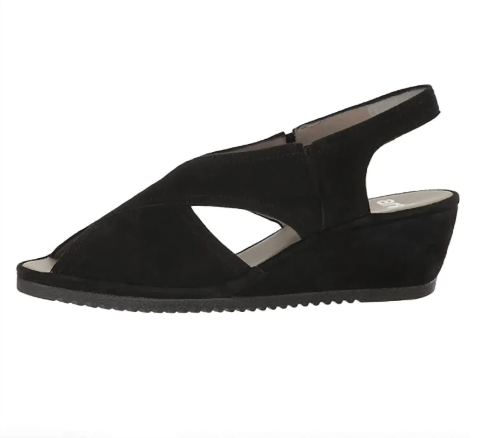 Women's Camila Suede Sandal In Black