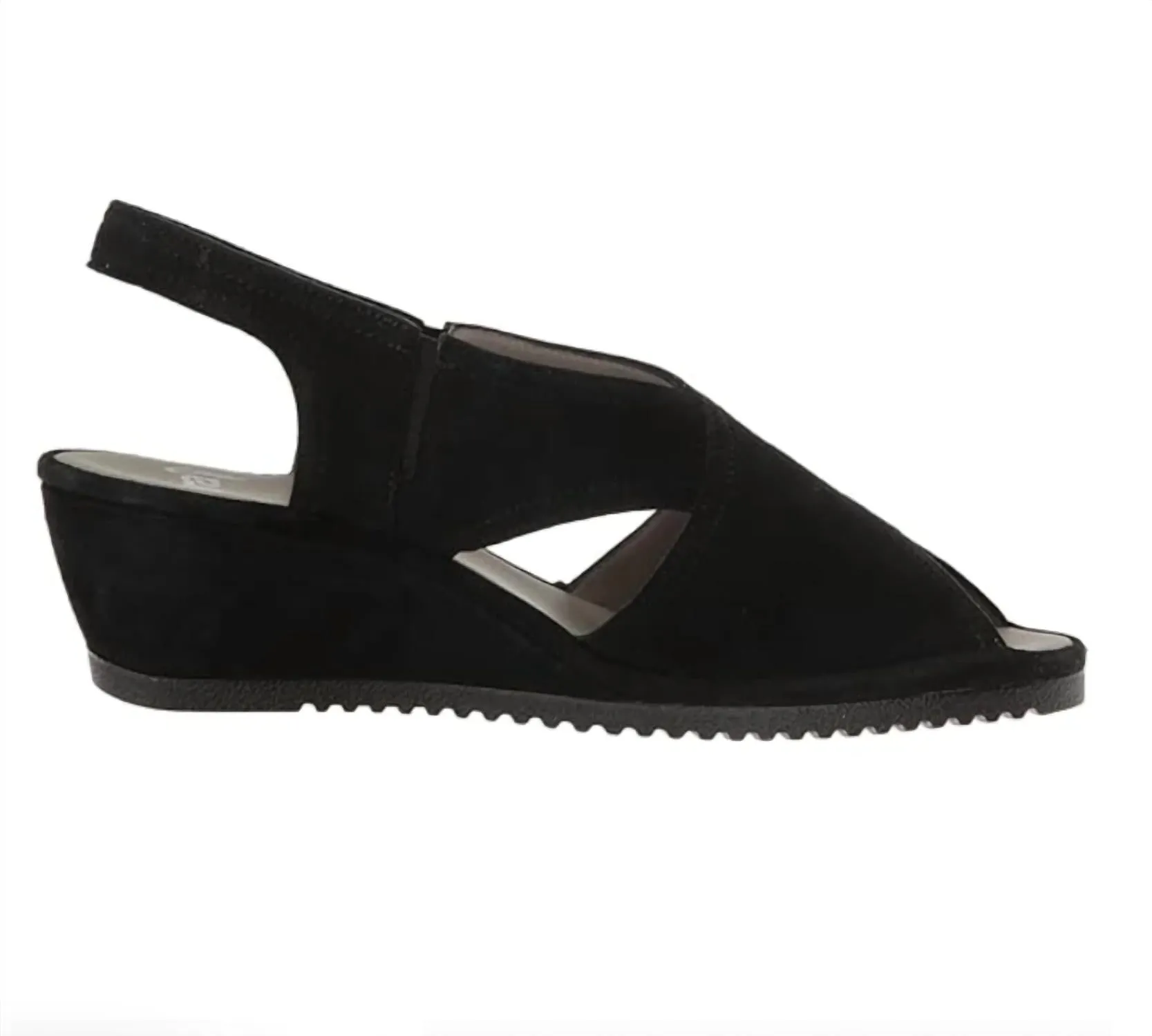 Women's Camila Suede Sandal In Black
