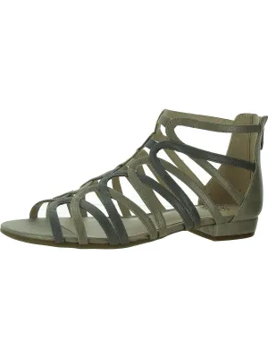 Womens Canvas Strappy Gladiator Sandals
