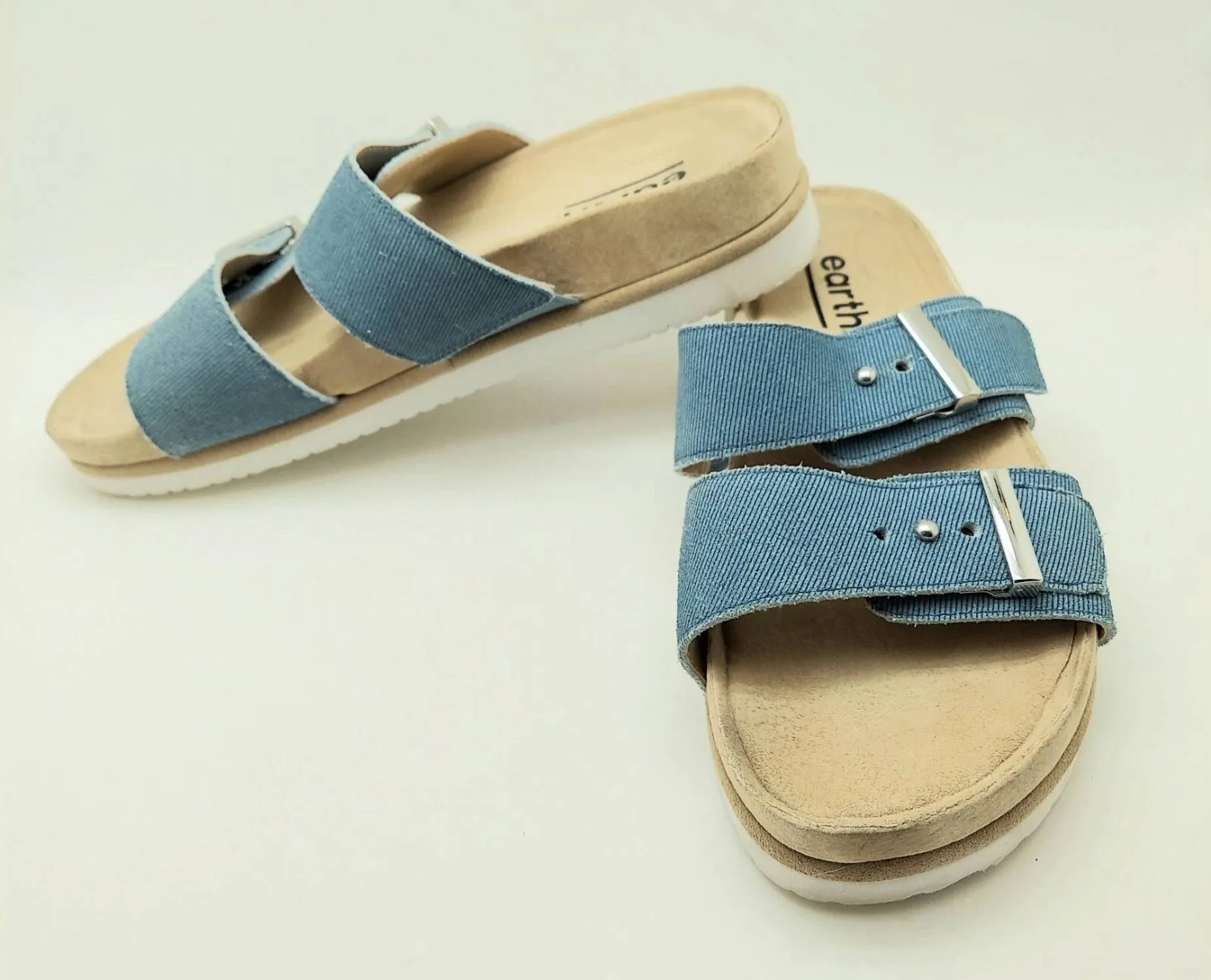 Women's Canyon Ruby Slide Sandals In Denim