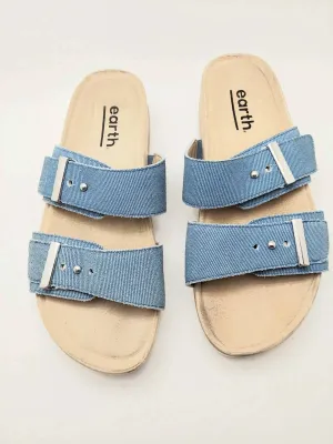 Women's Canyon Ruby Slide Sandals In Denim