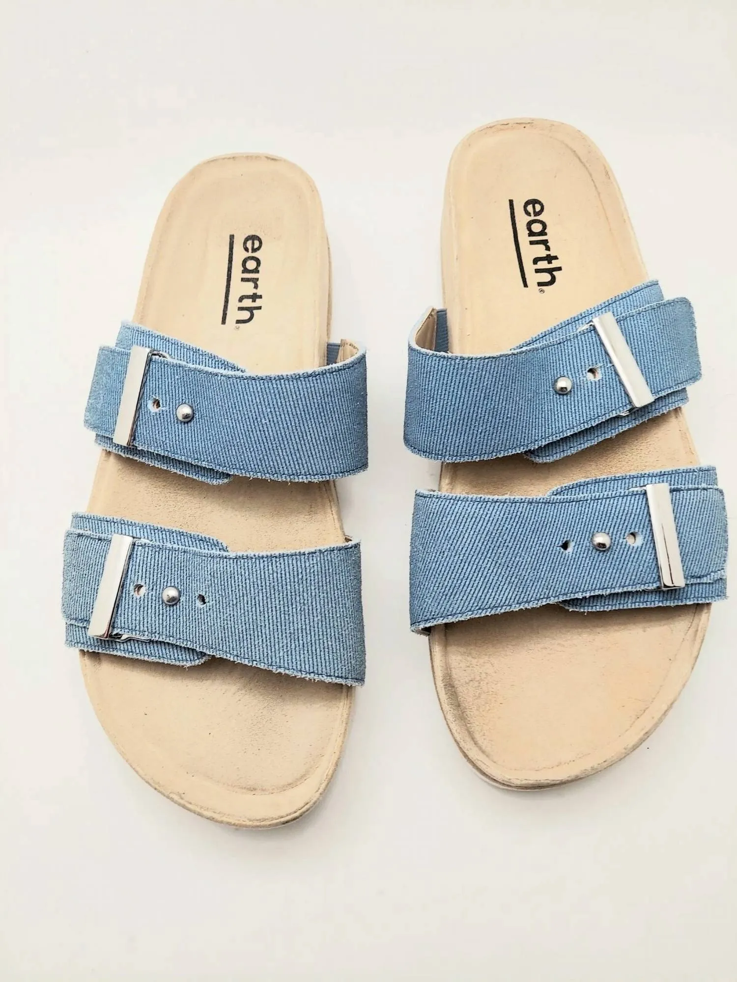 Women's Canyon Ruby Slide Sandals In Denim