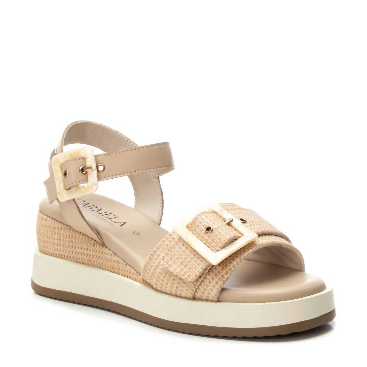 Women's Carmela Brenda Sandals In Beige