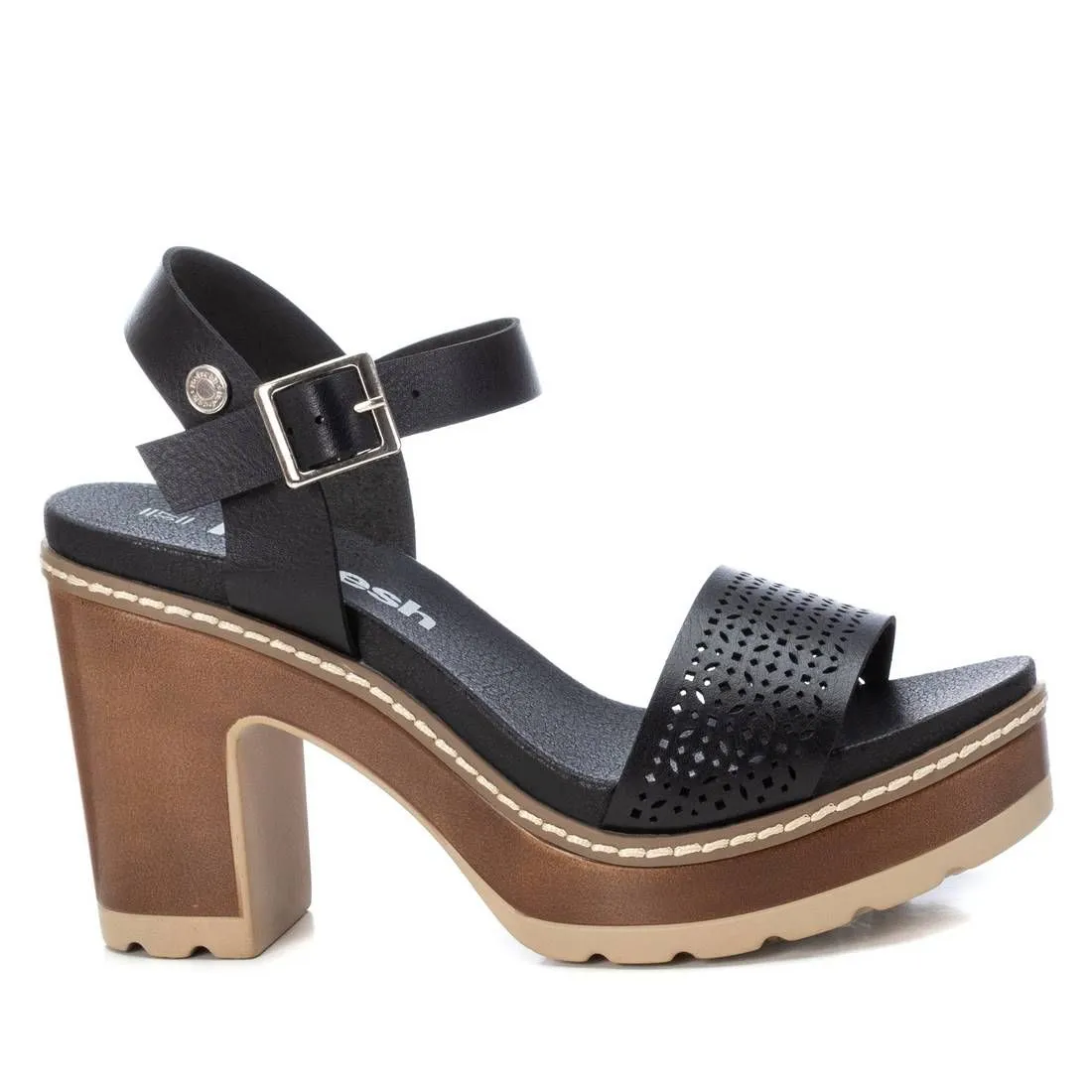 Women's Casual Heeled Platform Sandals By XTI