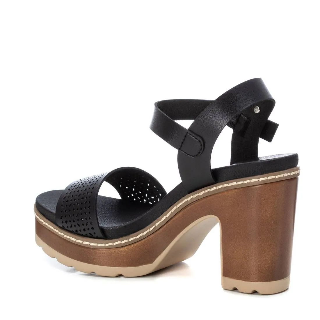 Women's Casual Heeled Platform Sandals By XTI