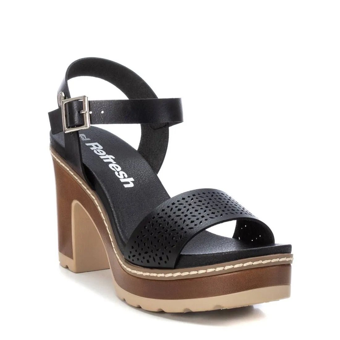 Women's Casual Heeled Platform Sandals By XTI
