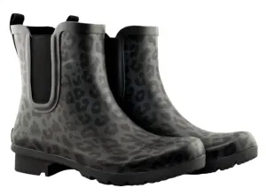 Women's Chelsea Rain Boots In Leopard